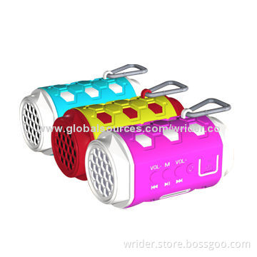 Bluetooth speaker with DC 5V power supplier